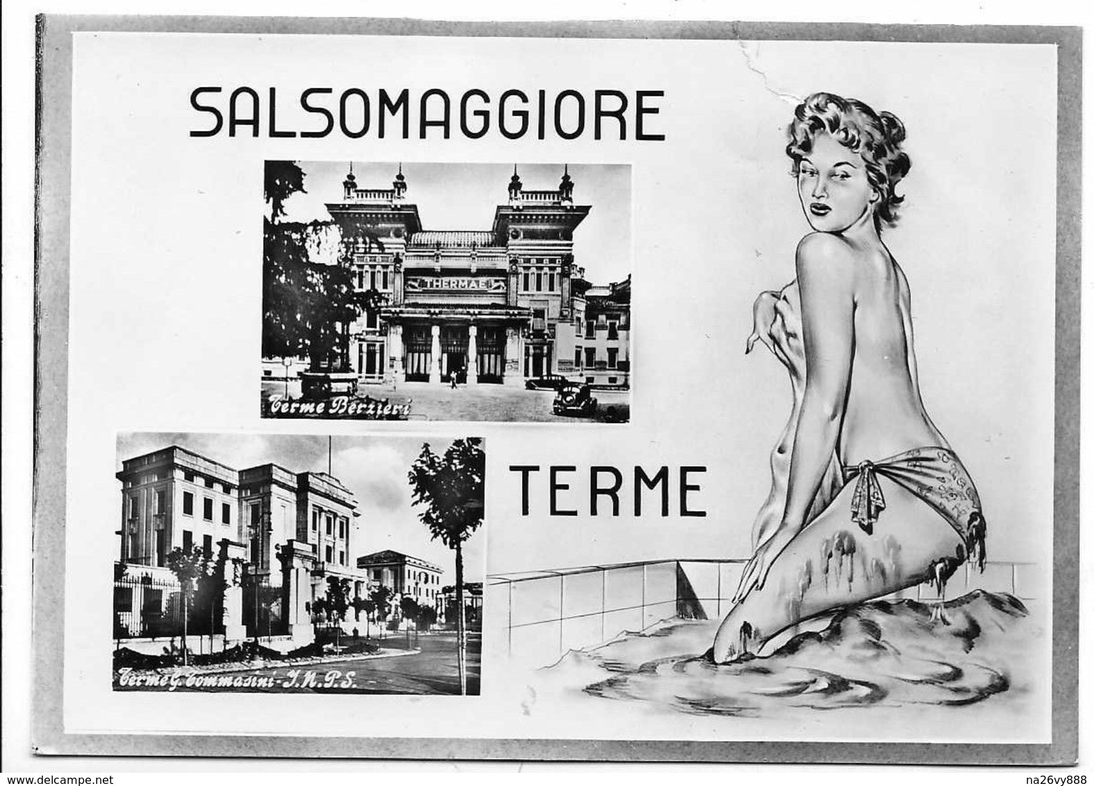 Salsomaggiore Terme (Parma). Vedutine - Pin Up. - Parma