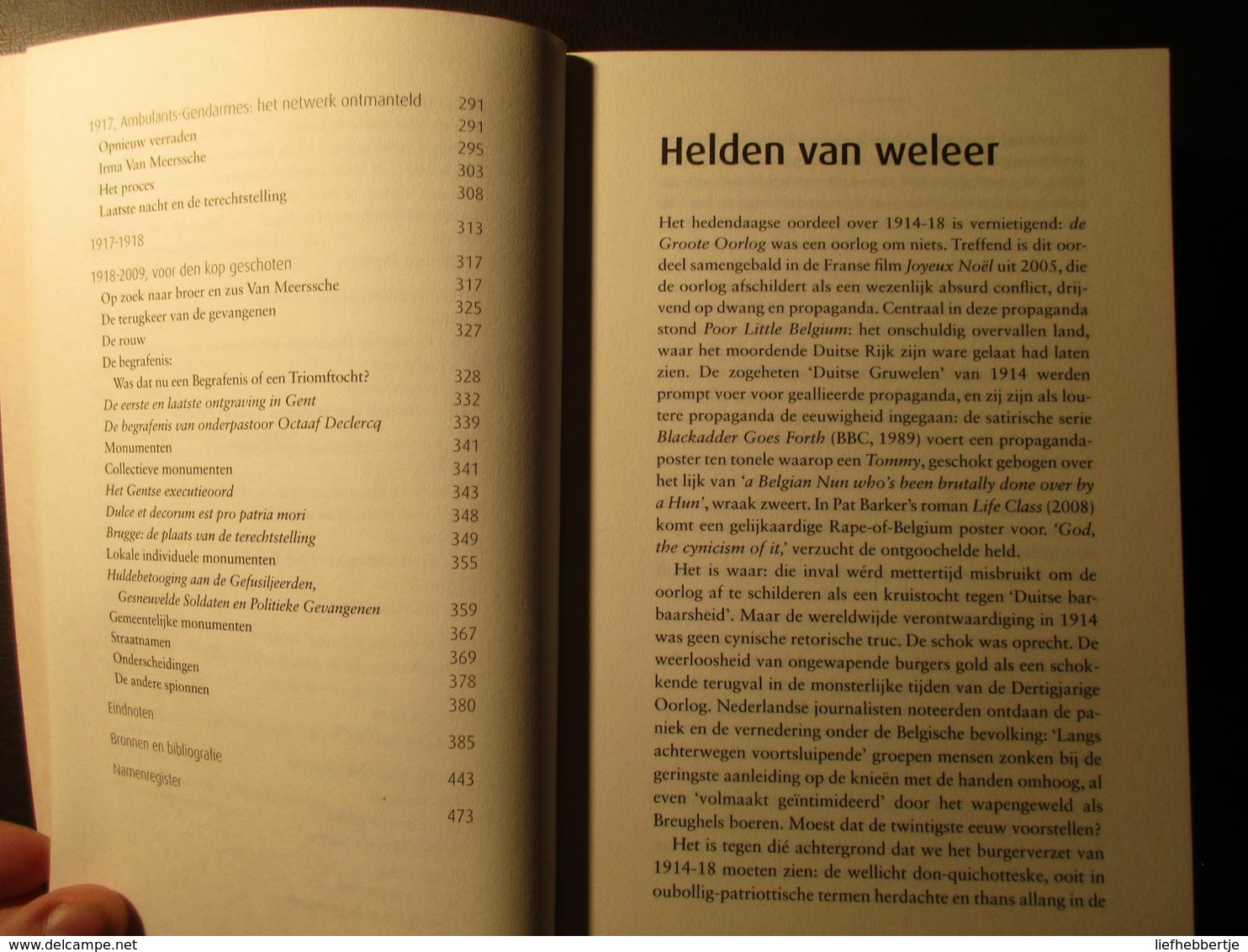 Voor Den Kop Geschoten - Executies Van Belgische Spionnen Door De Duitse Bezetter (WO I - Gent - Vlaanderen) Yy - Guerra 1914-18