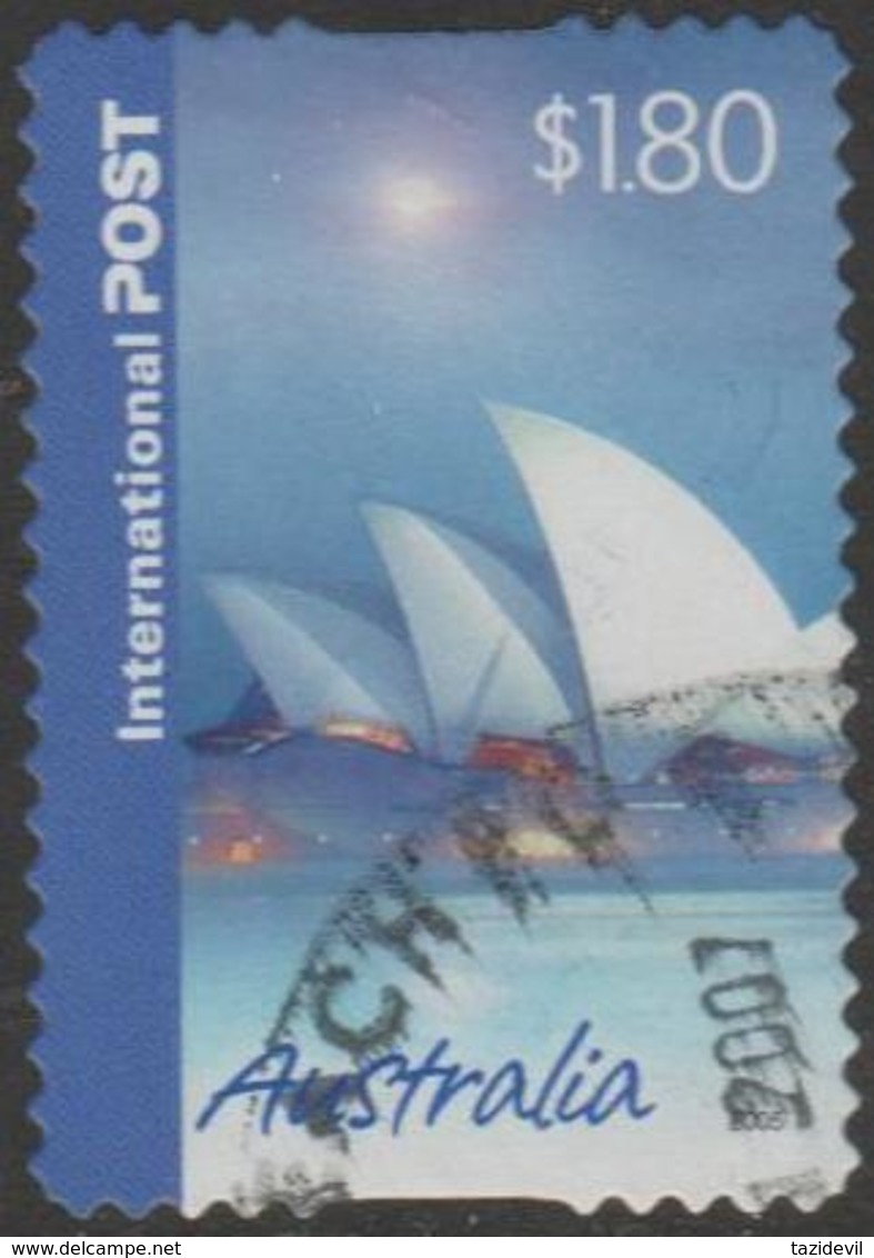 AUSTRALIA - DIE-CUT-USED 2005 $1.80 Marking The Occasions, International - Sydney Opera House - Oblitérés