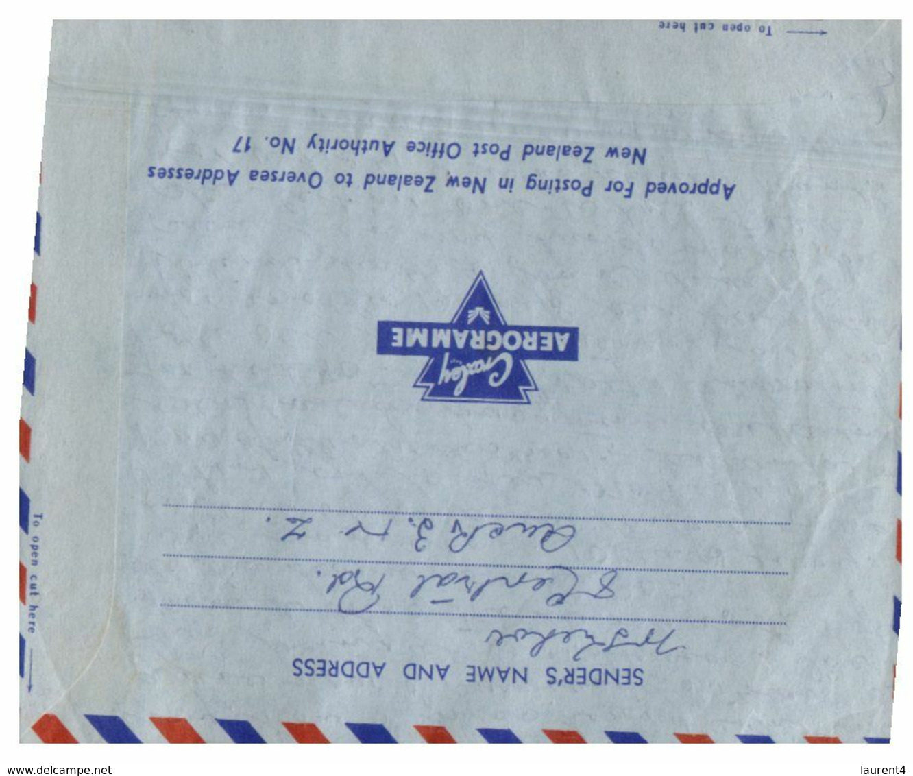 (N 9) New Zealand Aerogramme Posted To Australia (1967 ?) - Other & Unclassified