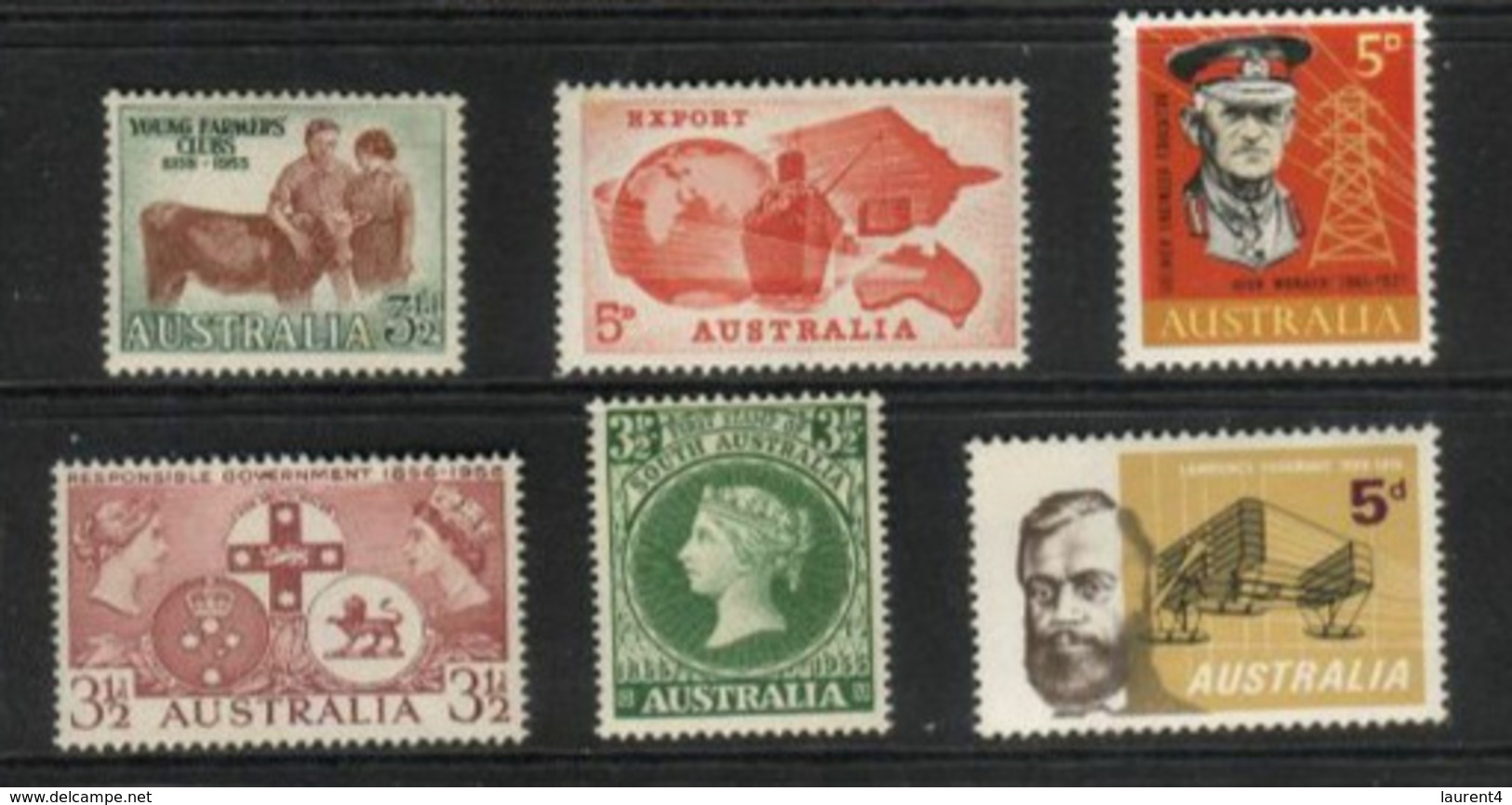 (stamp 7-9-2020)  Selection Of Mint 6 (six) Australian Stamps - Sonstige & Ohne Zuordnung