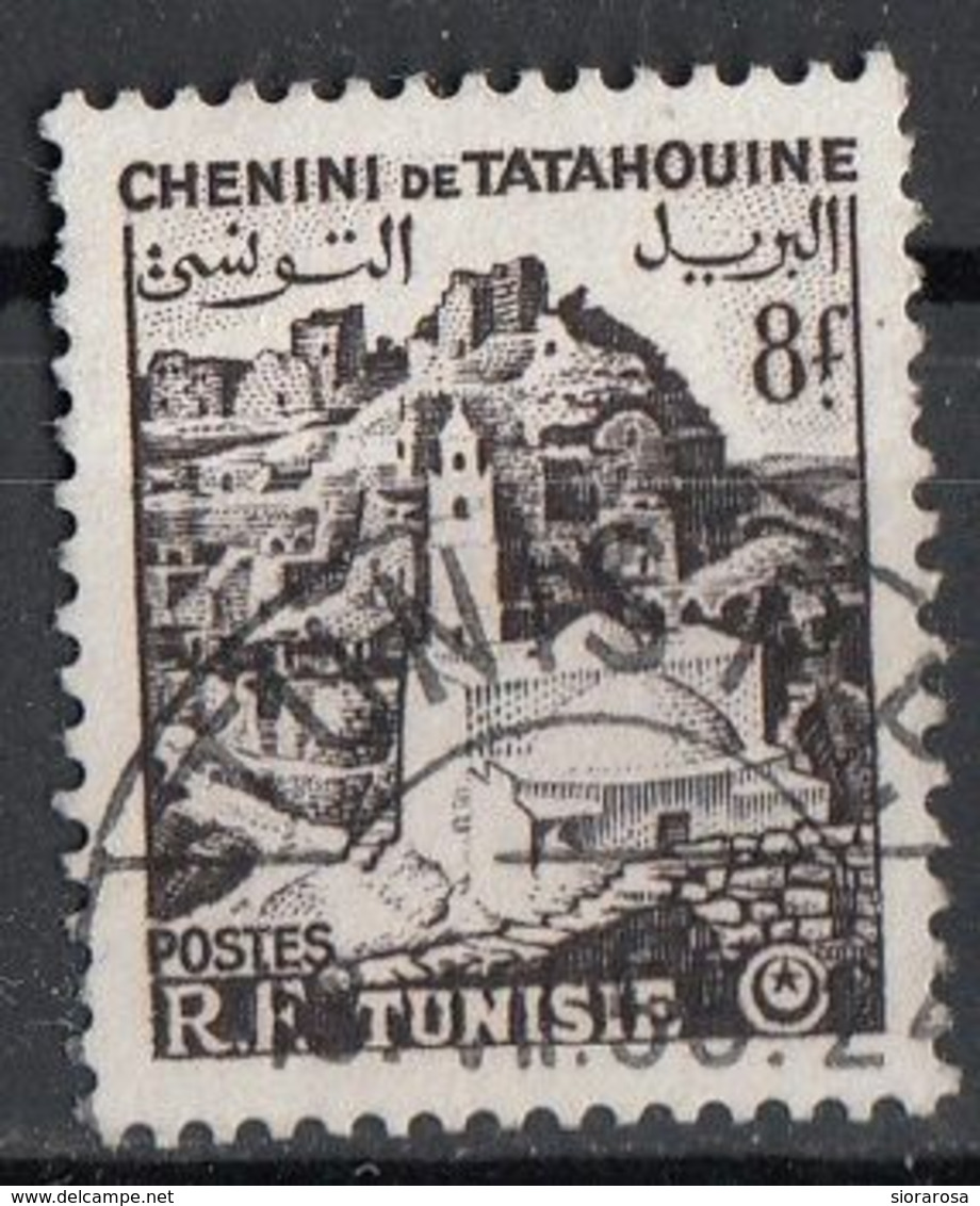 Tunisia 1954 Sc. 241 1928 View Of Tatahouine Used Tunisie - Sonstige & Ohne Zuordnung