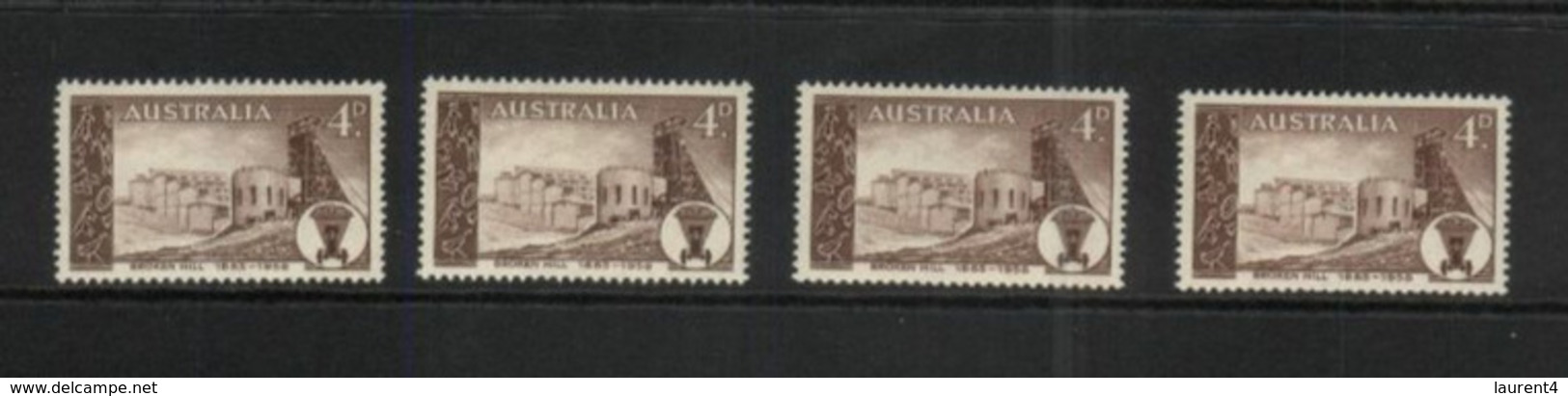 (stamp 7-9-2020) 4 Australian Mint Stamp  (as Seen On Scan) Broken Hill - Other & Unclassified