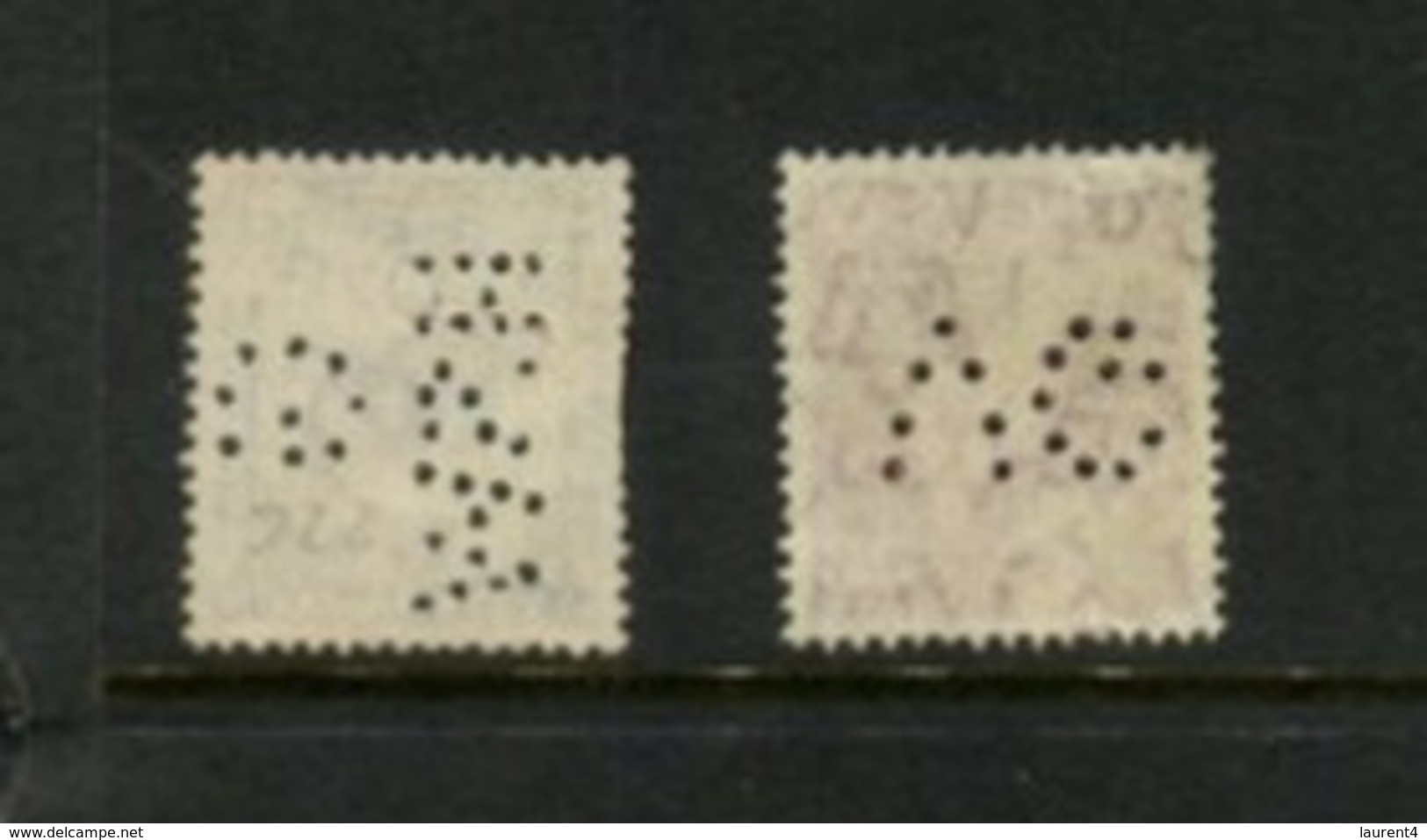 (stamp 7-9-2020) Australian Selection Of PERFINS / PERFORER /  Stamp  (as Seen On Scan) 20 Stamps - Perforés