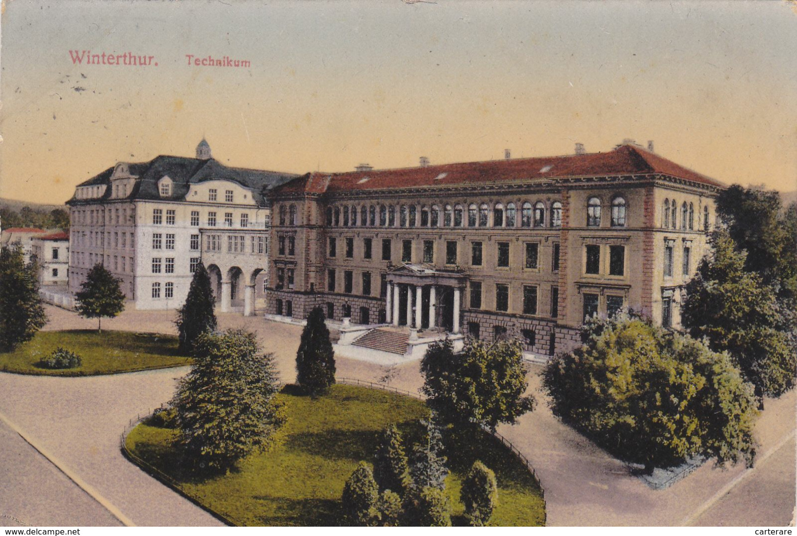 SUISSE,HELVETIA,SWISS,SWITZERLAND,SVIZZERA,SCHWEIZ ,WINTERTHUR,WINTERTHOUR,PRES ZURICH,1916 - Zürich