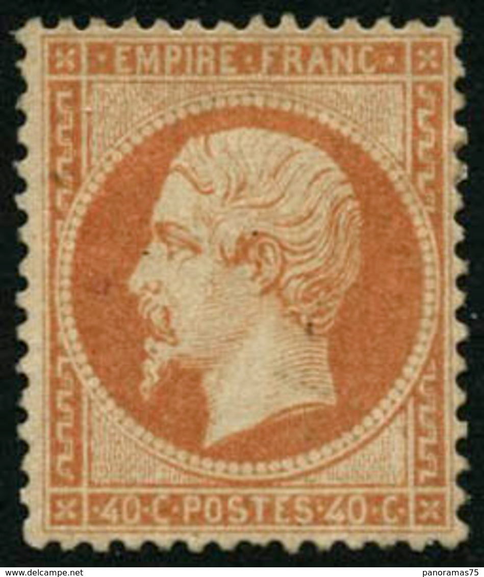 * N°23 40c Orange - TB - 1862 Napoleon III