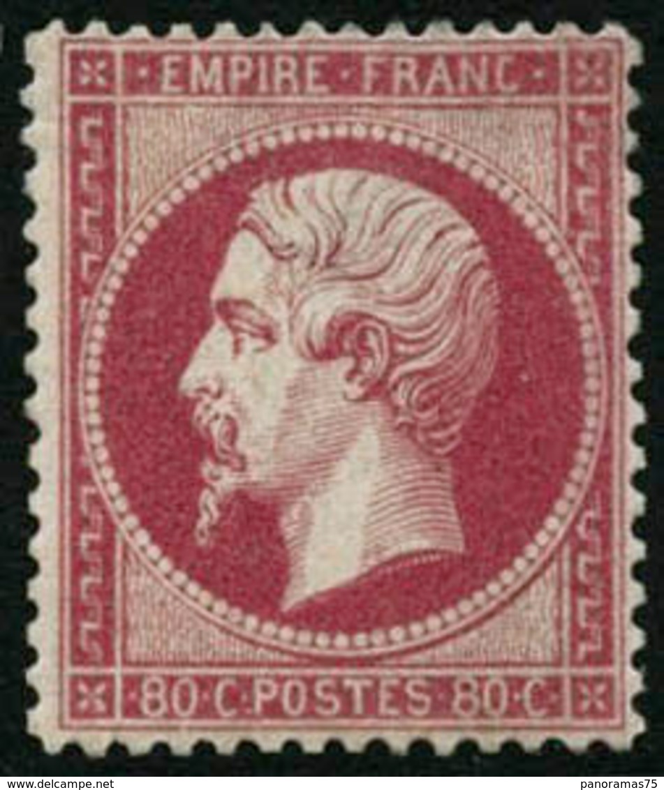 * N°24 80c Rose - TB - 1862 Napoleon III