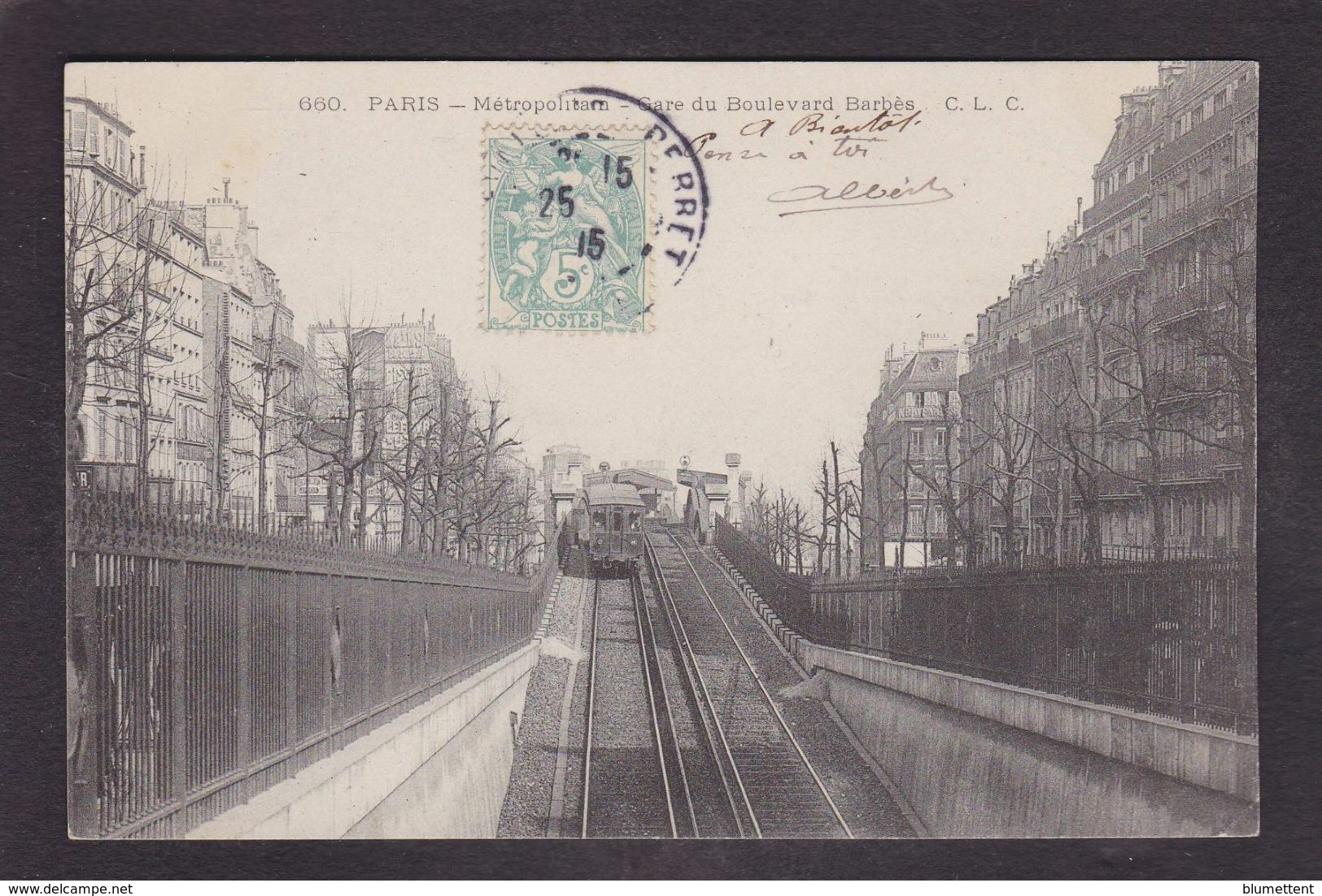 CPA Paris 75 Métro Métropolitain Circulé - Pariser Métro, Bahnhöfe