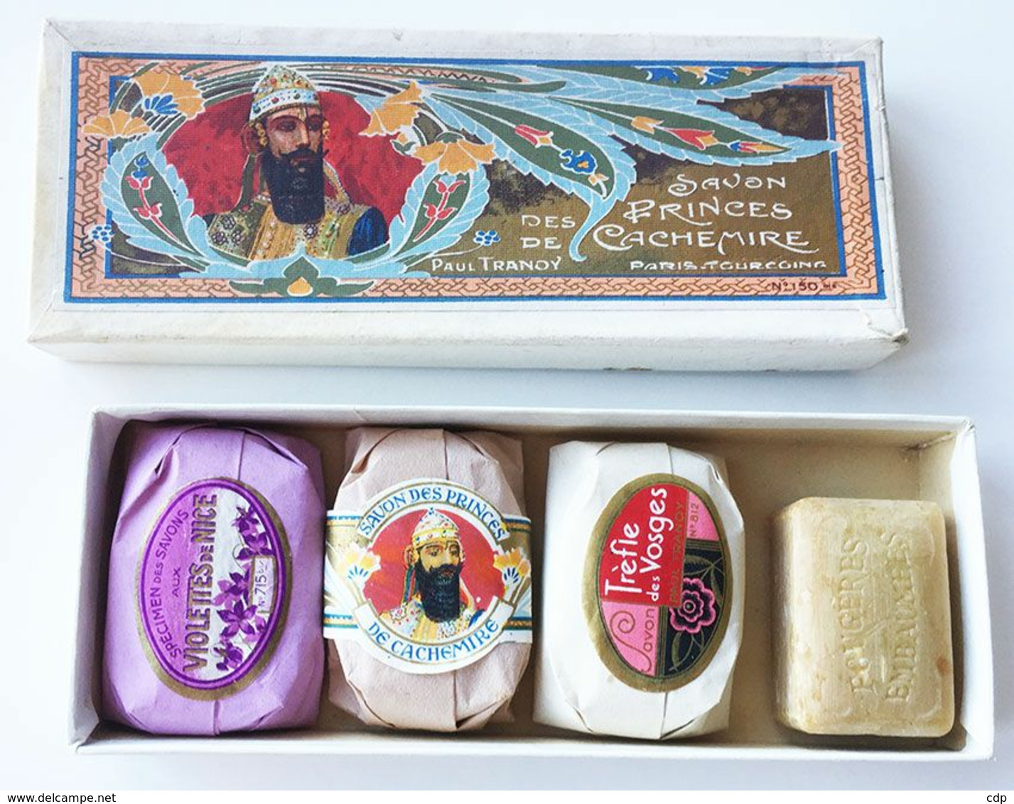 Boite Savons Miniatures  Princes De Cachemire - Kosmetika