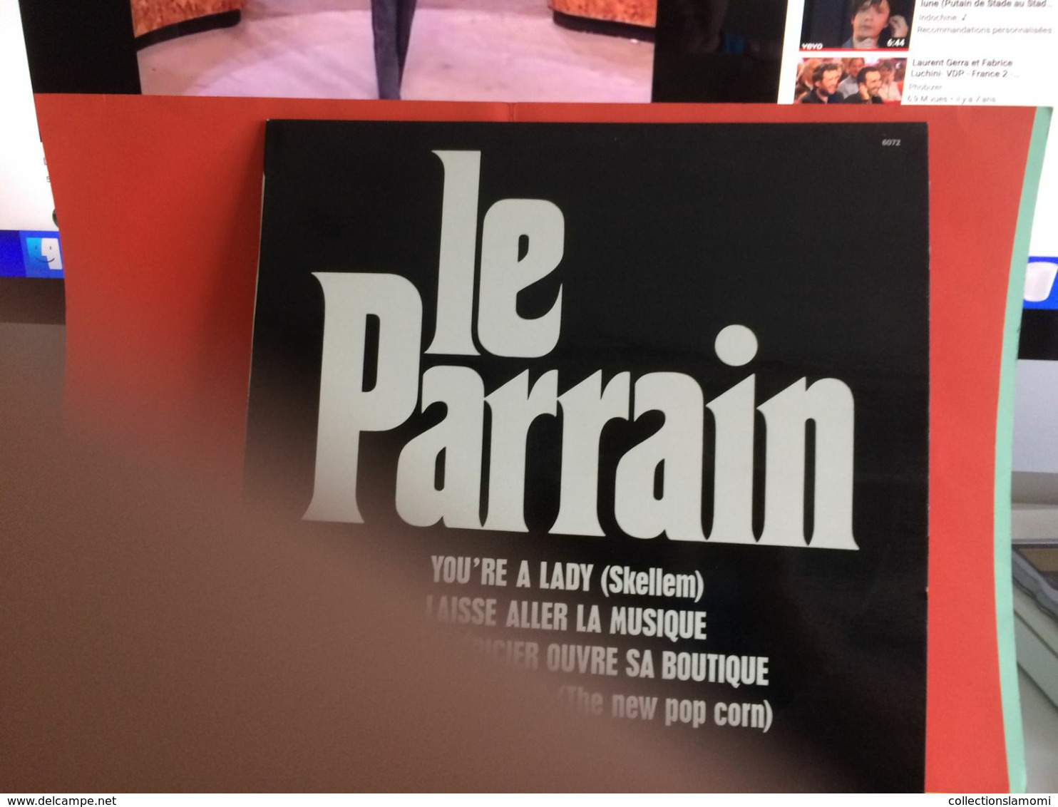 Le Parrain et autres - Disque vinyles 33T) Titre voir photos-  (Muller Dom-Cat) - Direction artisitique Christian Sarrel