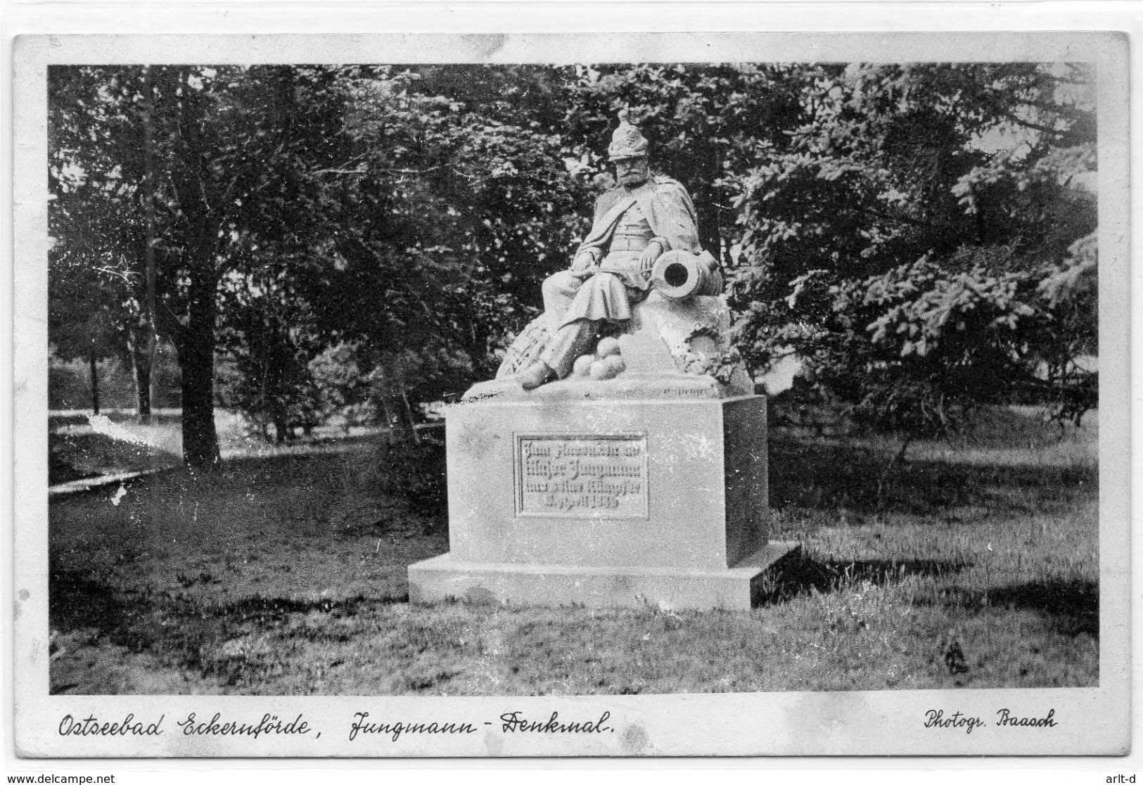 DC3187 - Eckernförde Jungmann Denkmal - Eckernfoerde