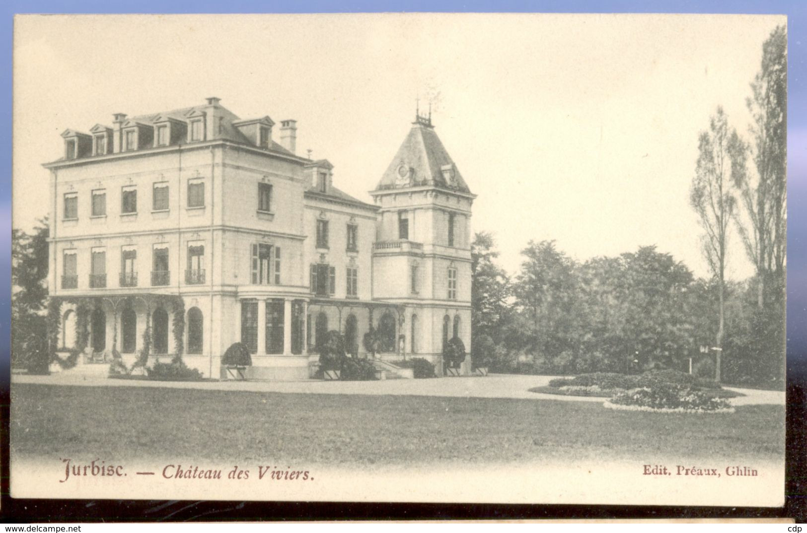 Cpa Jurbise   Chateau - Jurbise