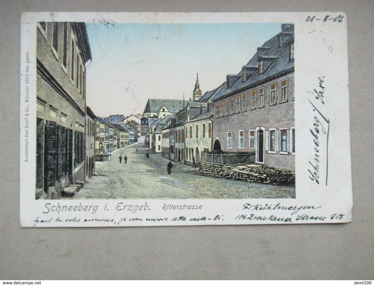 Schneeberg Erzgeb. - Ritterstrasse - 1901 - Schneeberg