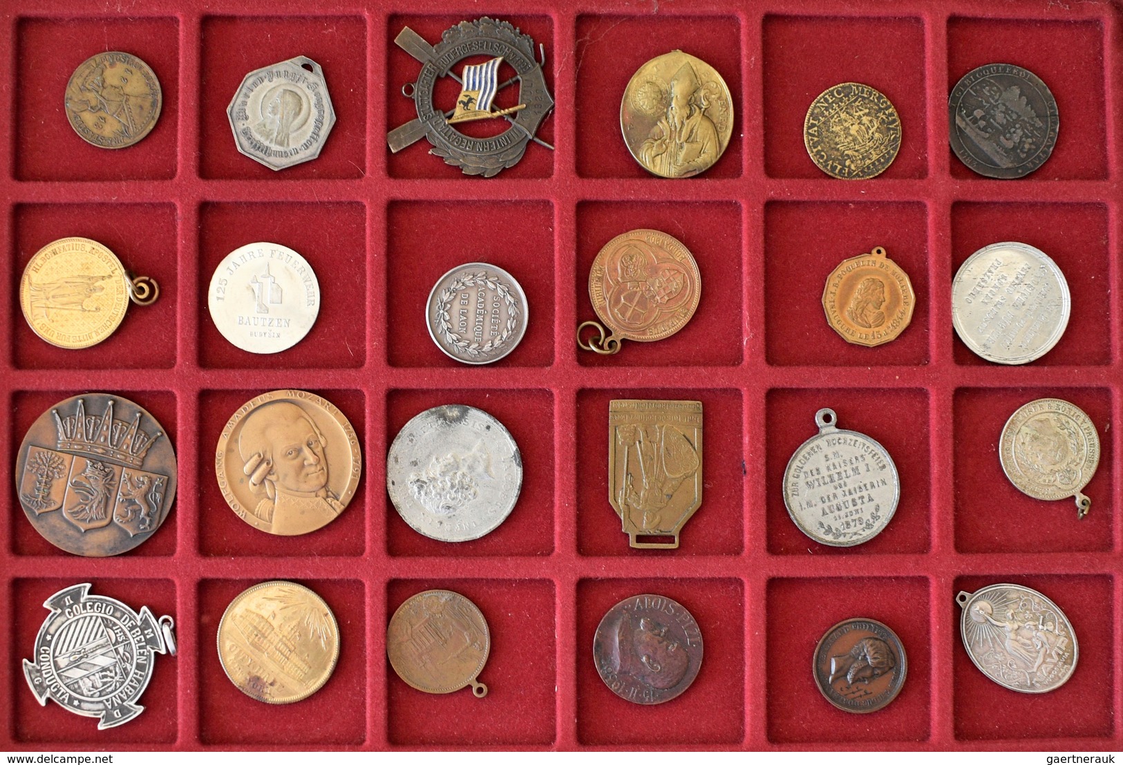Medaillen Alle Welt: Anspruchsvolles Konvolut Von Circa 215 Deutschen Und Ausländischen Medaillen Un - Non Classificati