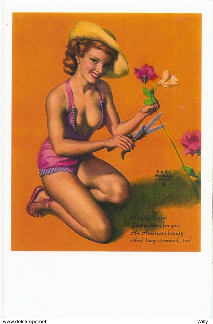 PU 468 ,  Earl MORAN , CPM   10x15 , New - Pin-Ups