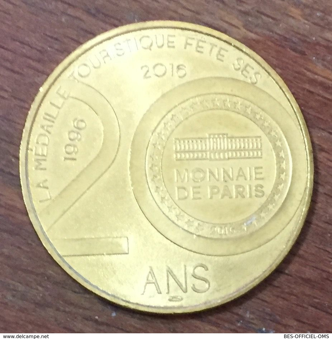 84 AVIGNON PALAIS DES PAPES N°2 MDP 2016 MÉDAILLE SOUVENIR MONNAIE DE PARIS JETON TOURISTIQUE TOKENS MEDALS COINS - 2016