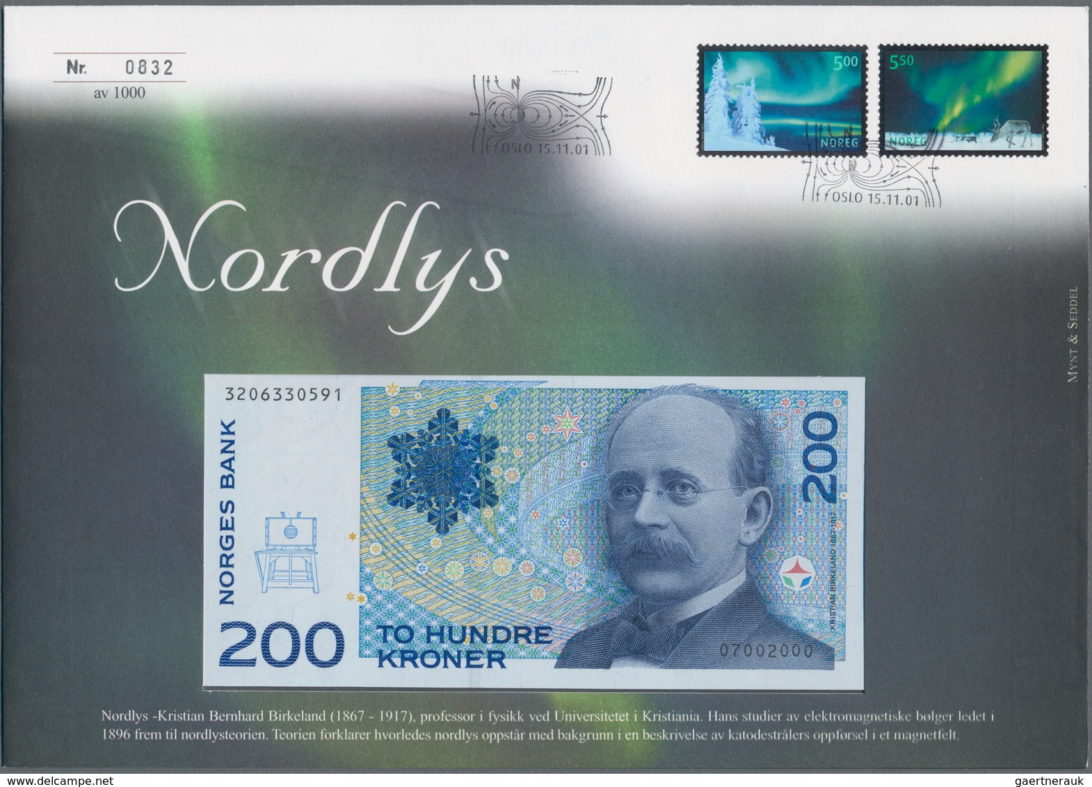 Norway / Norwegen: Nice Set With Two Original Folders Of The Norges Bank, One With The Last Issue Of - Noorwegen