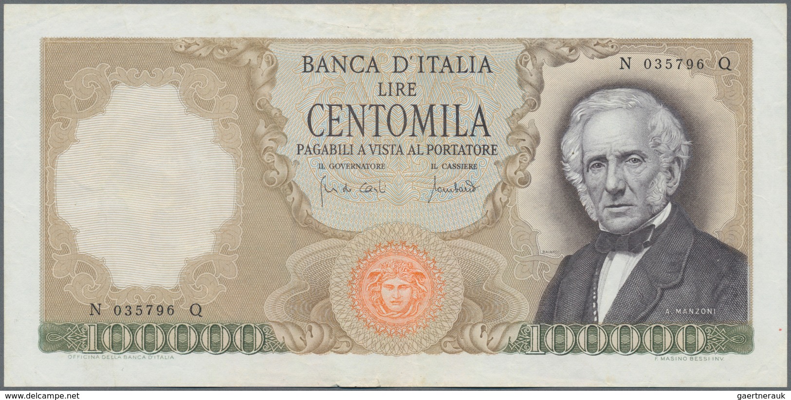 Italy / Italien: 3 Collectors Albums "Cartamoneta D' Italia" With 75 Banknotes, Comprising For Examp - Altri & Non Classificati