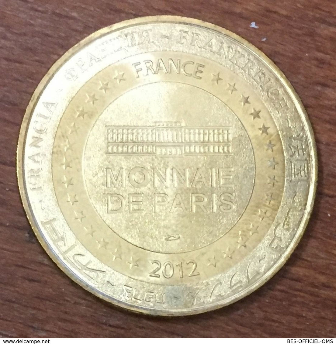 84 VAUCLUSE CARPENTRAS HÔTEL-DIEU MDP 2012 MÉDAILLE MONNAIE DE PARIS JETON TOURISTIQUE TOKENS MEDALS COINS - 2012