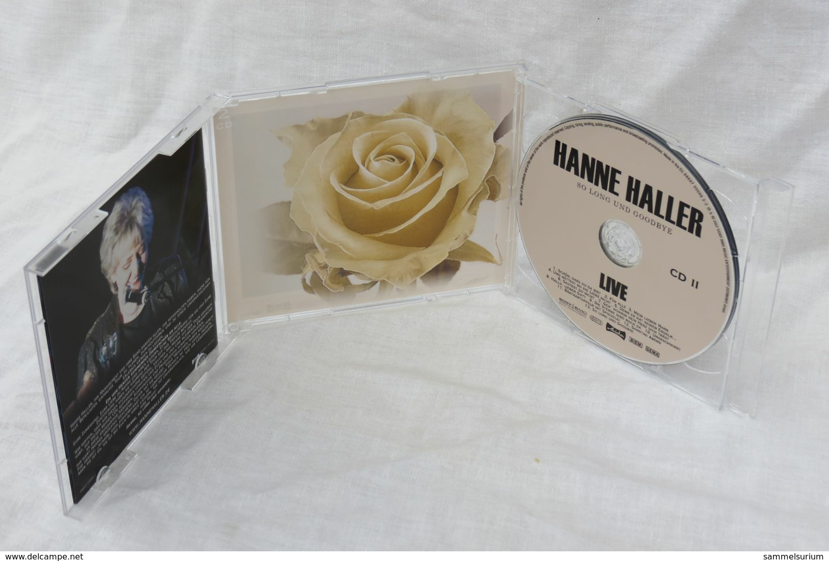 2 CDs "Hanne Haller Live" So Long Und Goodbye - Autres - Musique Allemande