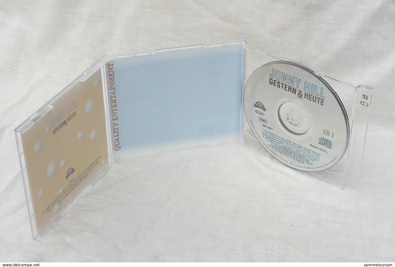 2 CDs "Jonny Hill" Gestern & Heute - Andere - Duitstalig