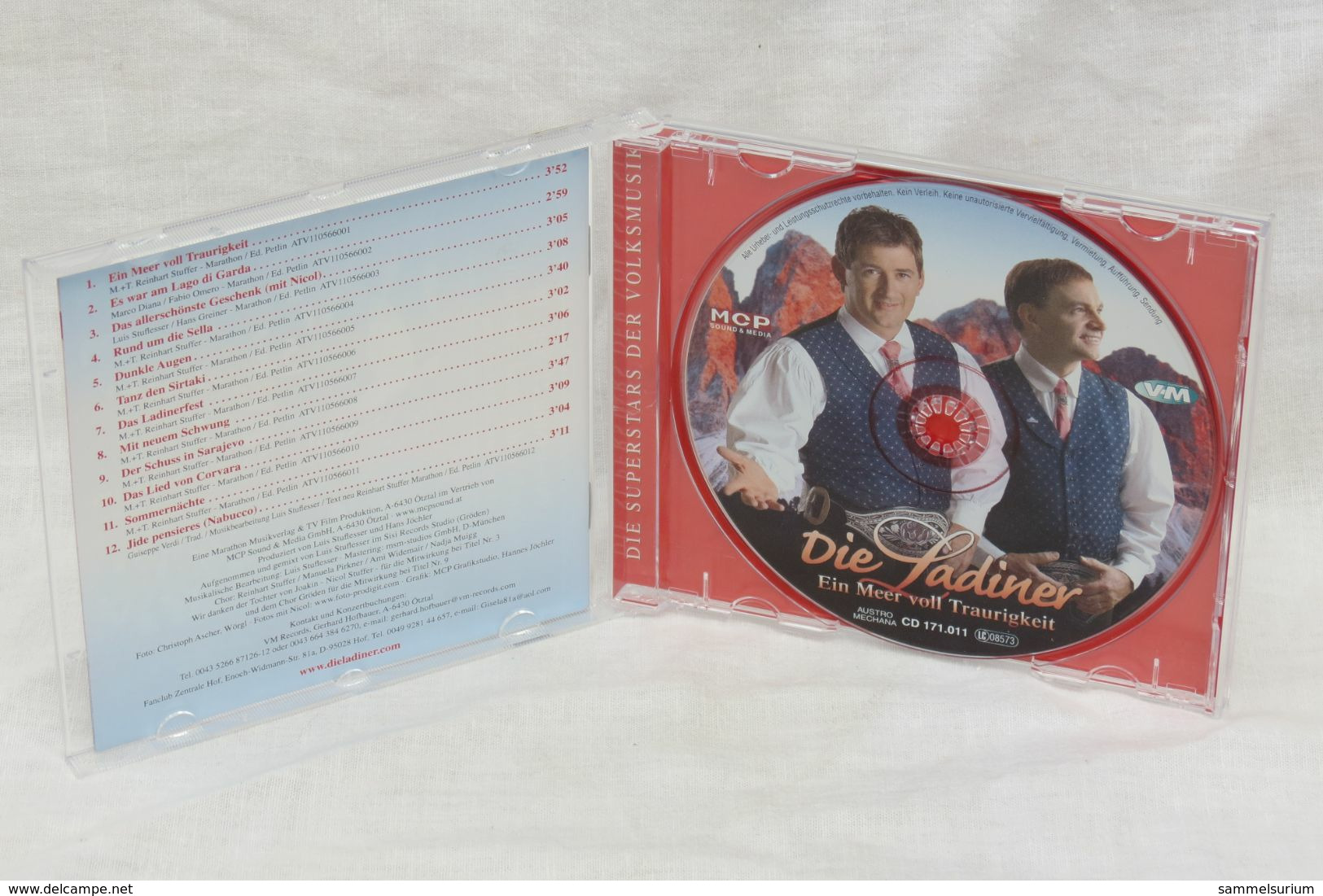 CD "Die Ladiner" Ein Meer Voll Traurigkeit - Autres - Musique Allemande