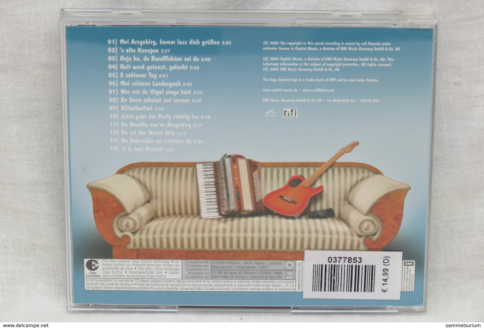 CD "De Randfichten" Heja Ho, De Randfichten Sei Do - Autres - Musique Allemande