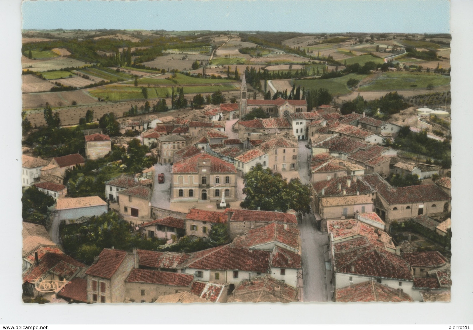 MONTCLAR DE QUERCY - Vue Panoramique Aérienne - Montclar De Quercy