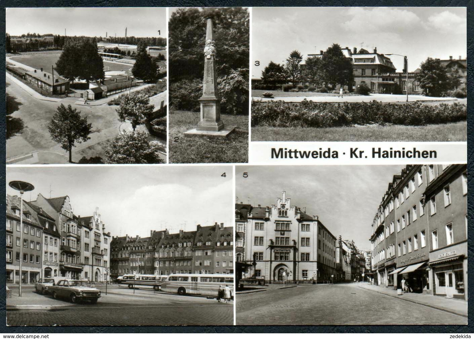 D8922 - TOP Mittweida Bus Ikarus Omnibus - Bild Und Heimat Reichenbach - Mittweida