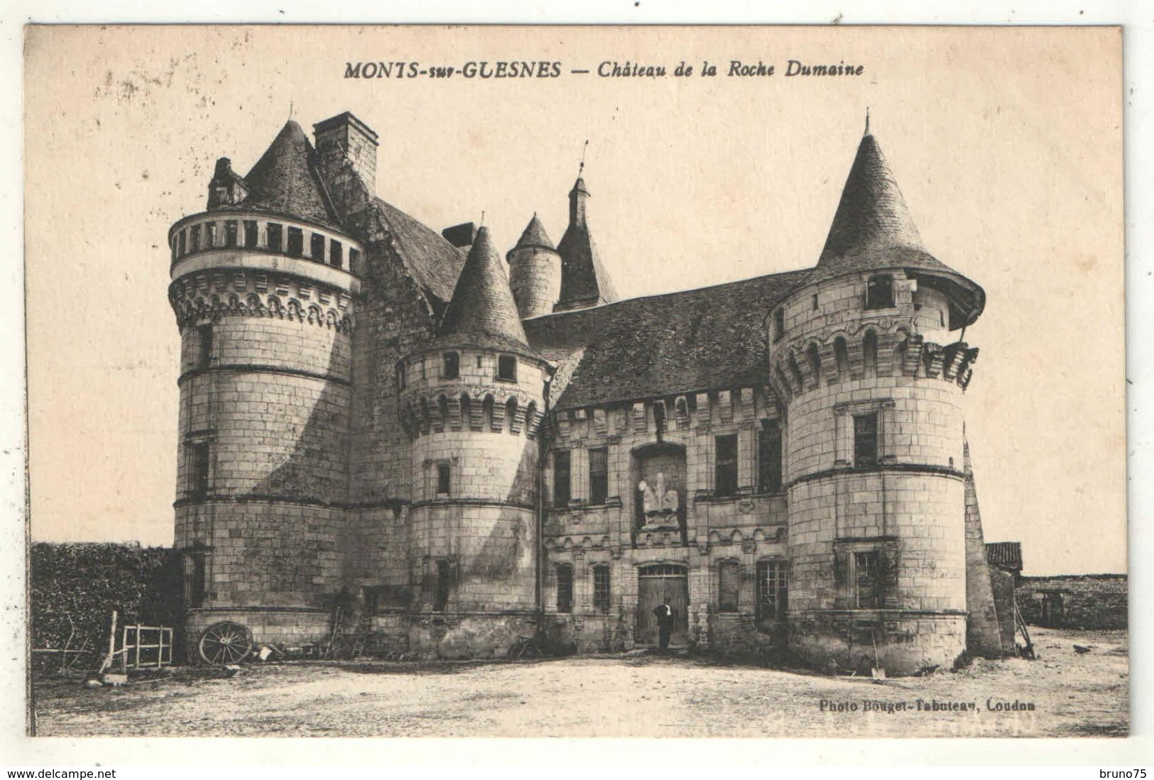 86 - MONTS-SUR-GUESNES - Château De La Roche Dumaine - 1934 - Monts Sur Guesnes