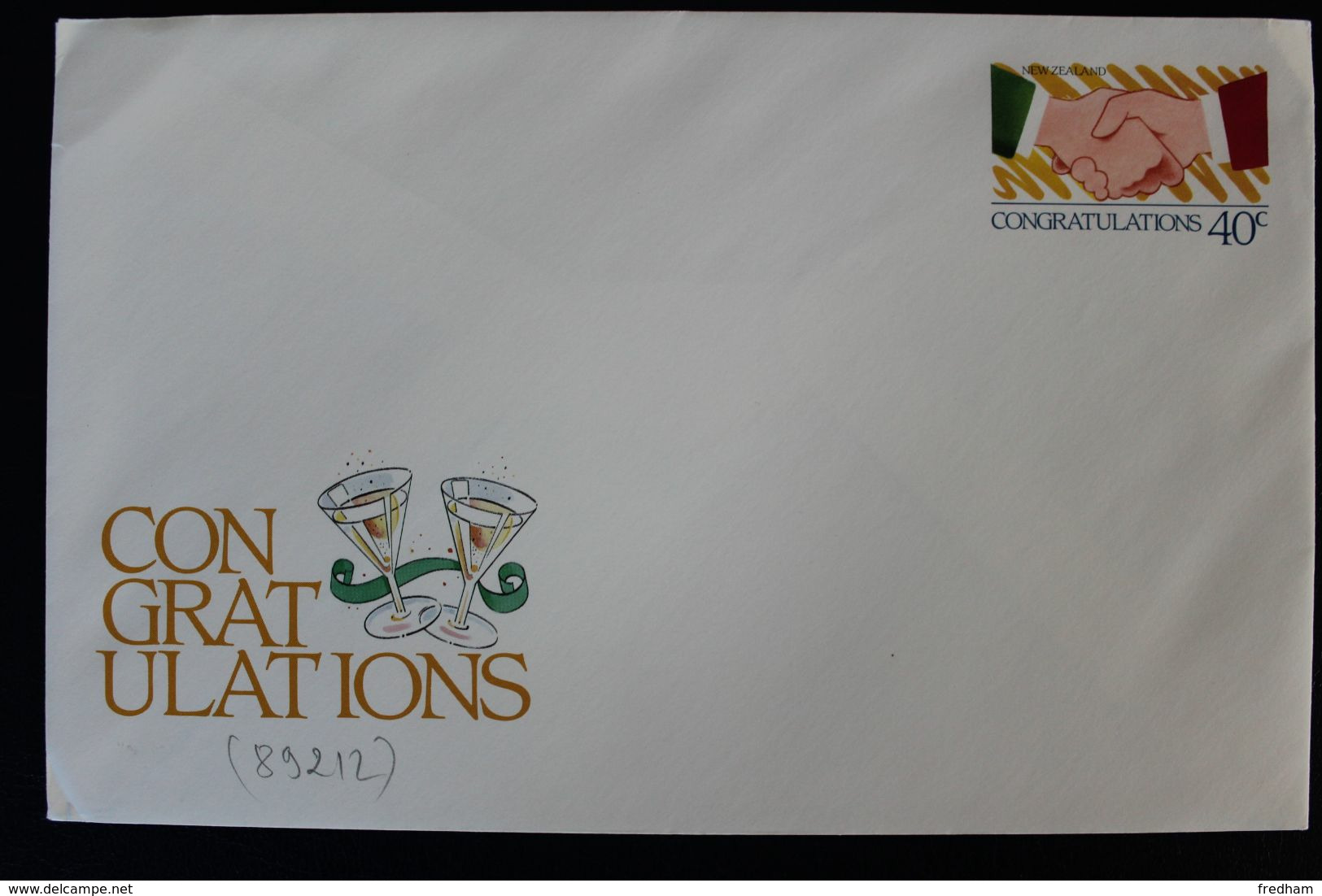 NEW ZEALAND POST PHILATELIC "SPECIAL OCCASION PRE STAMPED" ENVELOPPE NO2 40C - Entiers Postaux