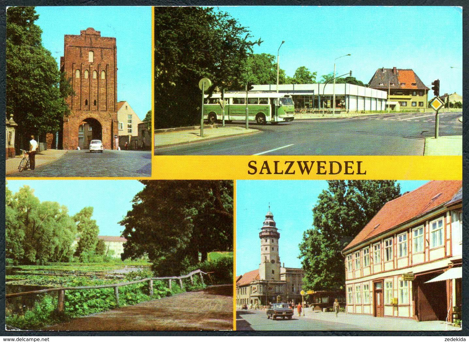 E0303 - TOP Salzwedel Ikarus Omnibus Bus - Bild Und Heimat Reichenbach - Salzwedel