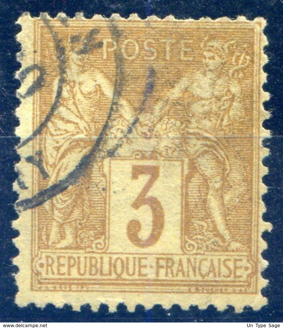France N°86 Oblitéré - Cote 60€ - (F099) - 1876-1898 Sage (Tipo II)