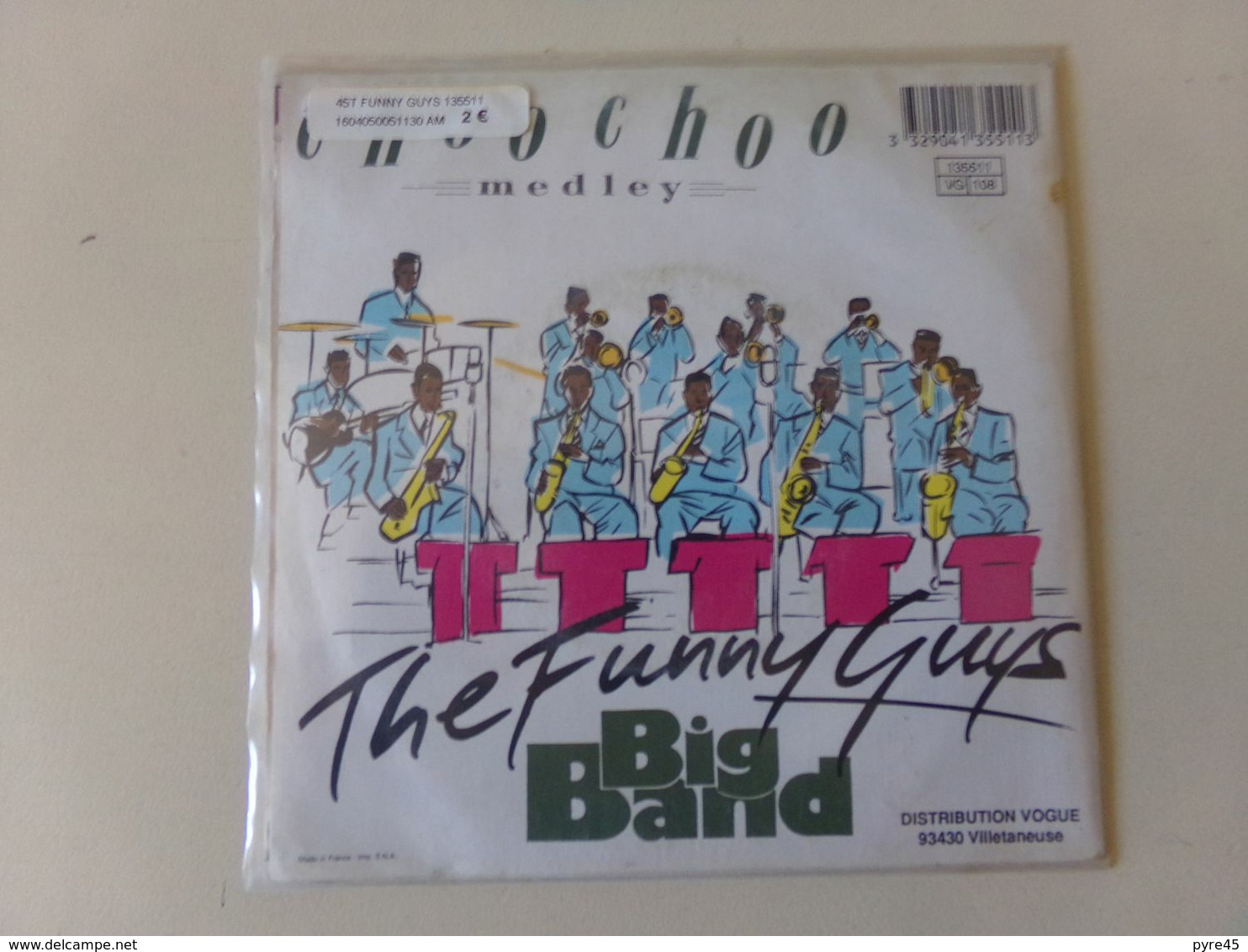 45 T Funny Guys Big Band " Choo Choo Medley " - Jazz