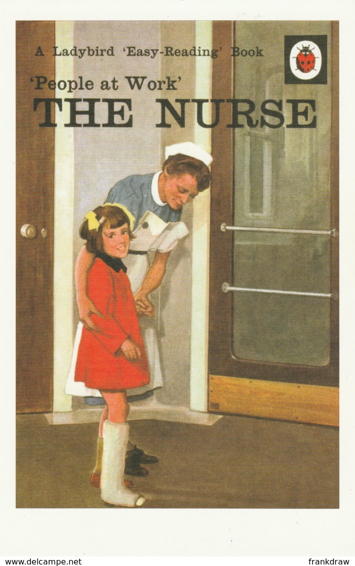 Postcard - Ladybird Book Cover For - People At Work, The Nurse - 1963 Series 606b -  New - Boeken & Catalogi