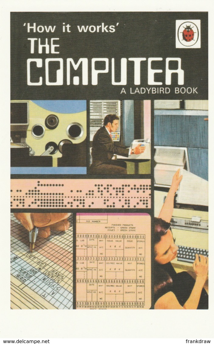 Postcard - Ladybird Book Cover For - How It Works, The Computer - 1971 Series 654 -  New - Boeken & Catalogi