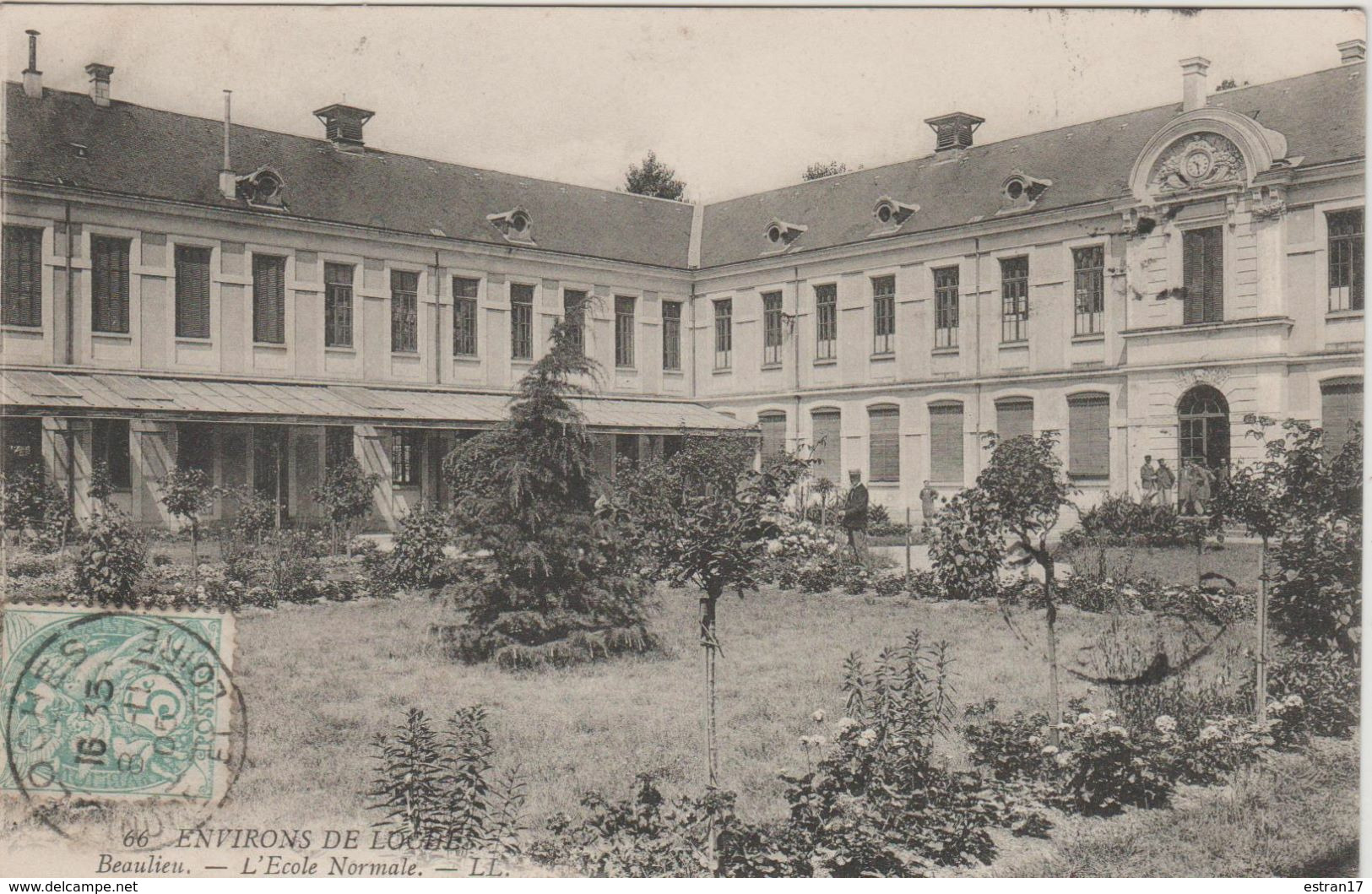 37 ENVIRONS DE LOCHES BEAULIEU L'ECOLE NORMALE - Autres & Non Classés