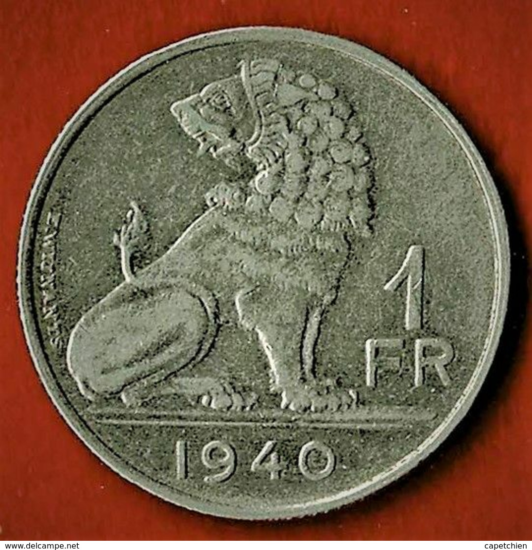 BELGIQUE / 1 FRANC / 1940 - Non Classés