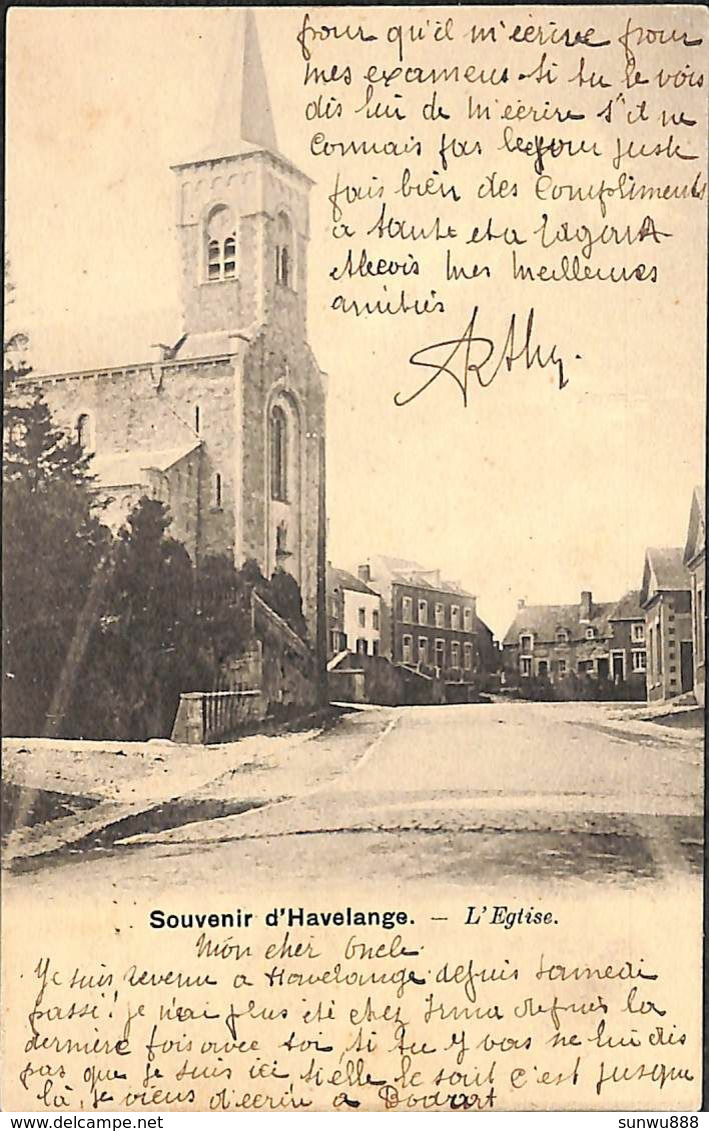Souvenir D'Havelange - L'Eglise 1902 Nels (prix Fixe) - Havelange