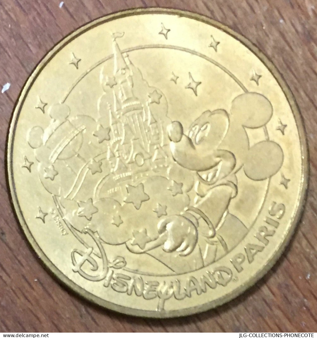 77 DISNEYLAND MICKEY SORCIER DISNEY MDP 2013 MÉDAILLE SOUVENIR MONNAIE DE PARIS JETON TOURISTIQUE MEDALS COINS TOKENS - 2013