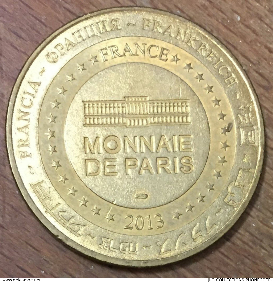 77 DISNEYLAND MICKEY SORCIER DISNEY MDP 2013 MÉDAILLE SOUVENIR MONNAIE DE PARIS JETON TOURISTIQUE MEDALS COINS TOKENS - 2013