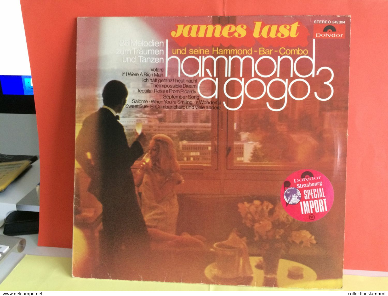 James Last - Hammond 3 à Gogo  3- Disque Vinyles 33T) Titres Voir Photos-  (Muller Dom-Cat) - - Hit-Compilations