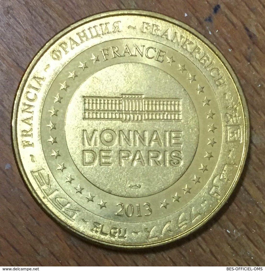 77 DISNEYLAND N°33 MICKEY TOUR EIFFEL DISNEY MDP 2013 MÉDAILLE MONNAIE DE PARIS JETON TOURISTIQUE MEDALS COINS TOKENS - 2013