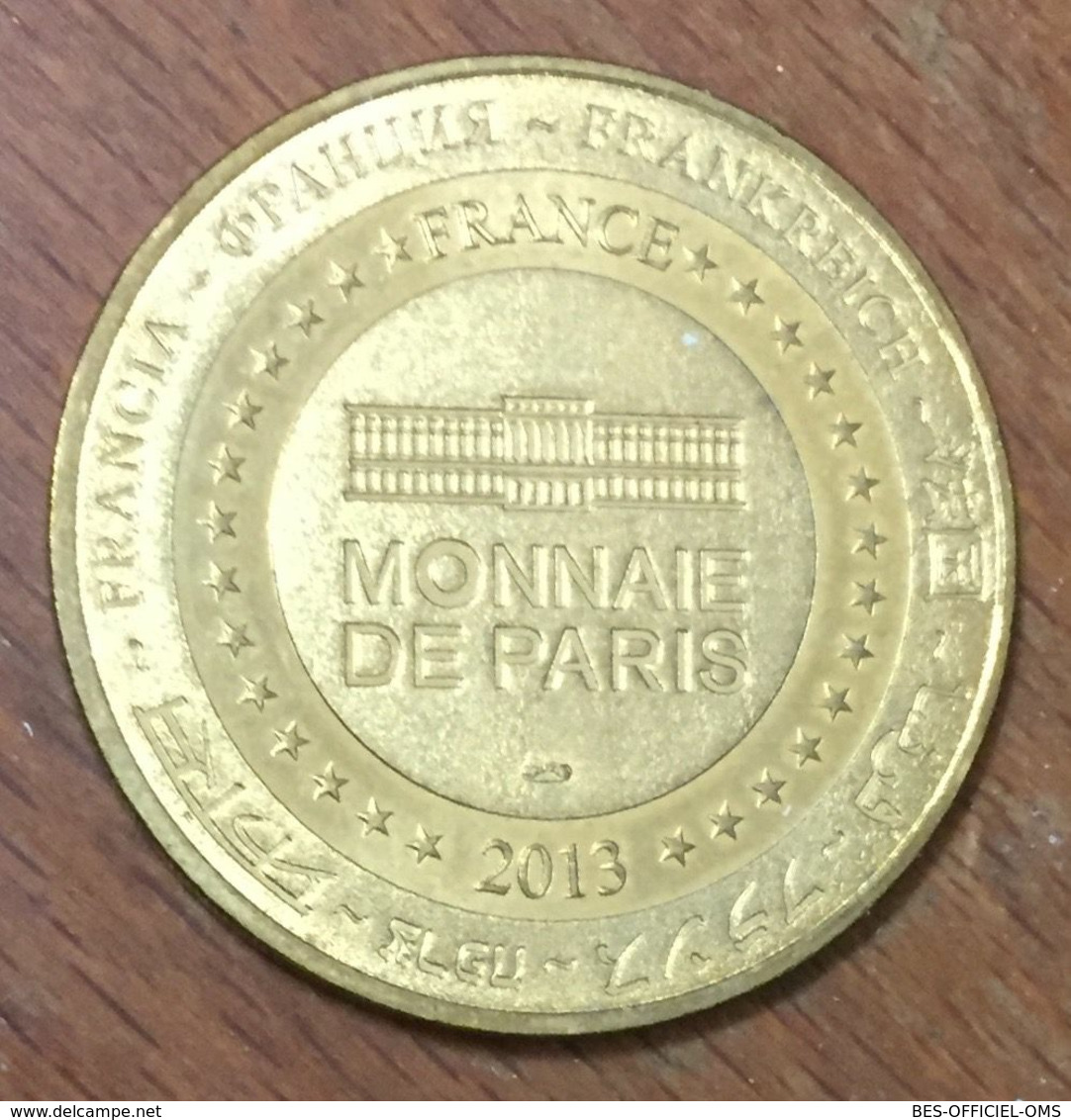 77 DISNEYLAND PARIS CARS LIGHTYEAR DISNEY MDP 2013 MÉDAILLE MONNAIE DE PARIS JETON TOURISTIQUE TOKENS MEDALS COINS - 2013