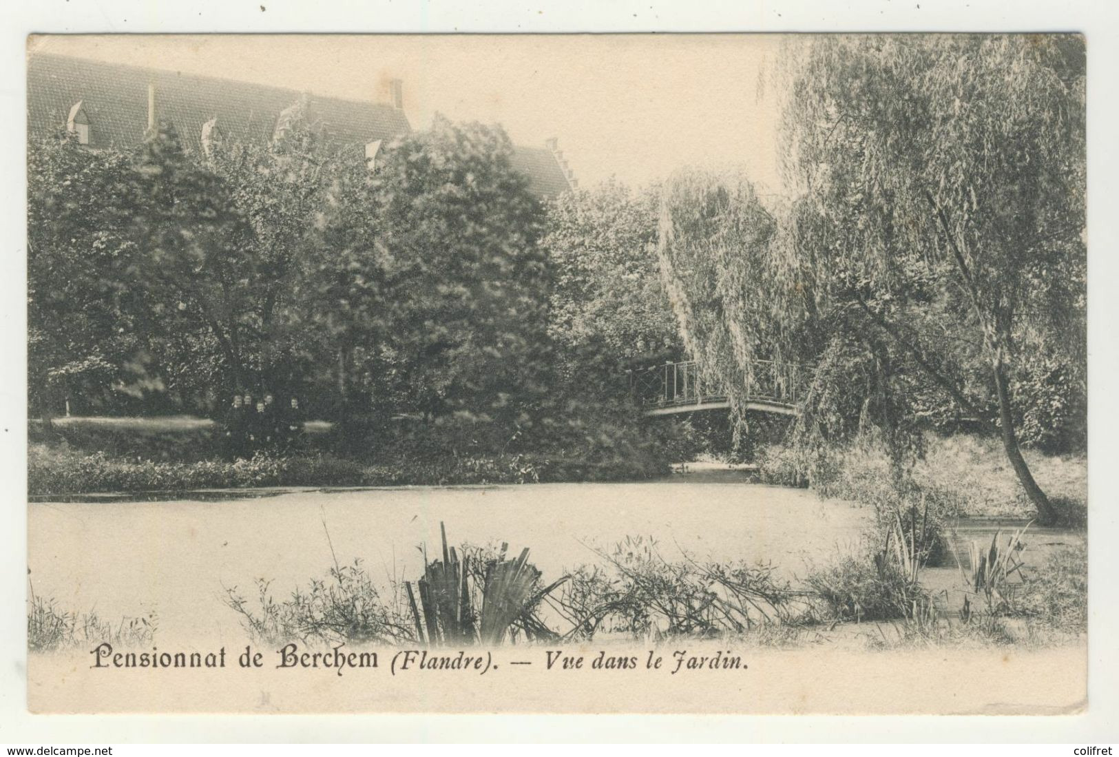 Hainaut - Kluisbergen - Pensionnat De Berchem (Flandre) -  Vue Dans Le Jardin - Kluisbergen