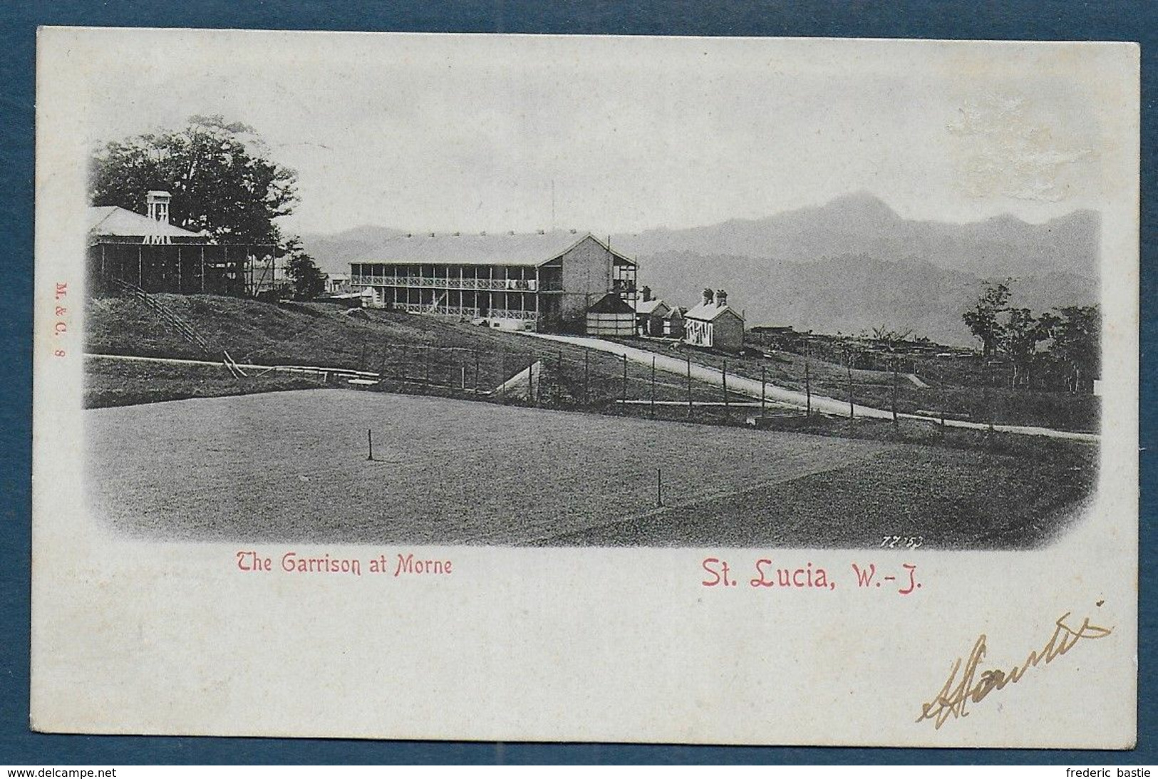 ST LUCIA - The Garrison At Morne - Sainte-Lucie