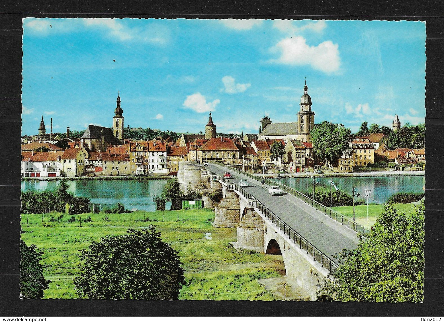 (2714) AK Kitzingen - Pippinsbrücke - Kitzingen