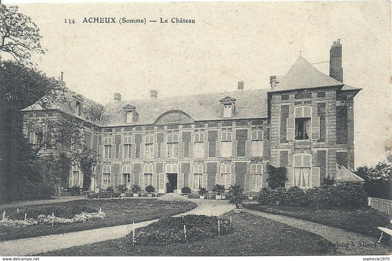 09 - 2020 - BOUL - SOMME - 80 - ACHEUX Près Amiens - Le Château - Acheux En Amienois