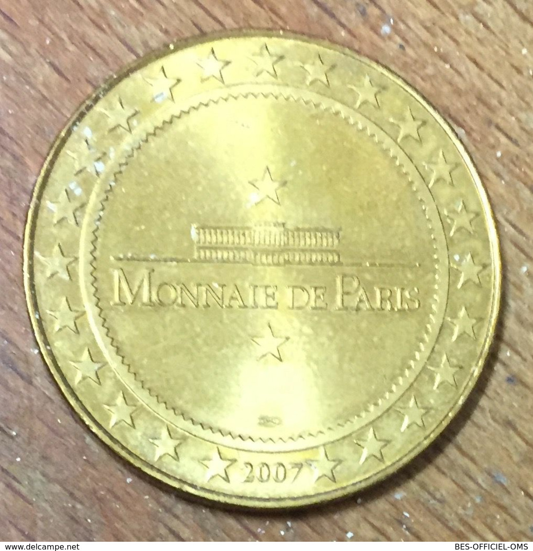 77 DISNEYLAND PARIS N°12 MICKEY 2007 DISNEY MDP MÉDAILLE SOUVENIR MONNAIE DE PARIS JETON TOURISTIQUE MEDALS COINS TOKENS - 2007