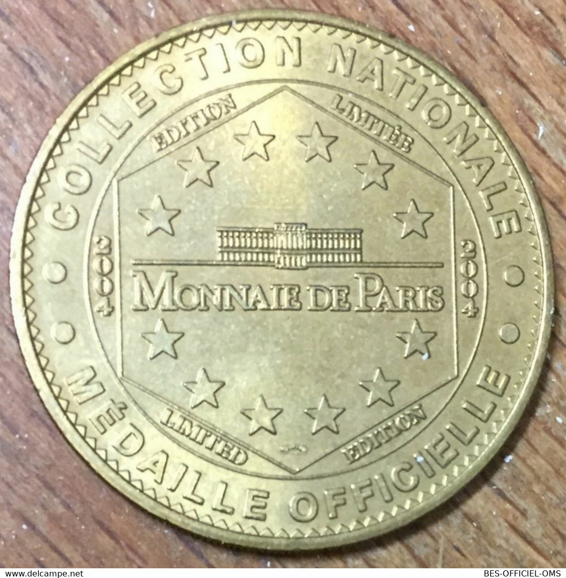 77 DISNEYLAND PARIS MICKEY FONTIERLAND DISNEY MDP 2004 MÉDAILLE MONNAIE DE PARIS JETON TOURISTIQUE MEDALS COINS TOKENS - 2004